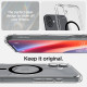 Калъф SPIGEN Ultra Hybrid за Apple iPhone 16 с MagSafe - Черен ринг