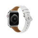 Кожена каишка за смарт часовник Apple iWatch Series 3 38мм - Leather Rhombic Pattern Strap