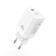 Зарядно устройство 220V XO - CE10, 65W, USB-C, (EU сертифицирано)