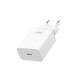 Зарядно устройство 220V XO - L126 20W, USB-C + кабел Type-C към Type-C