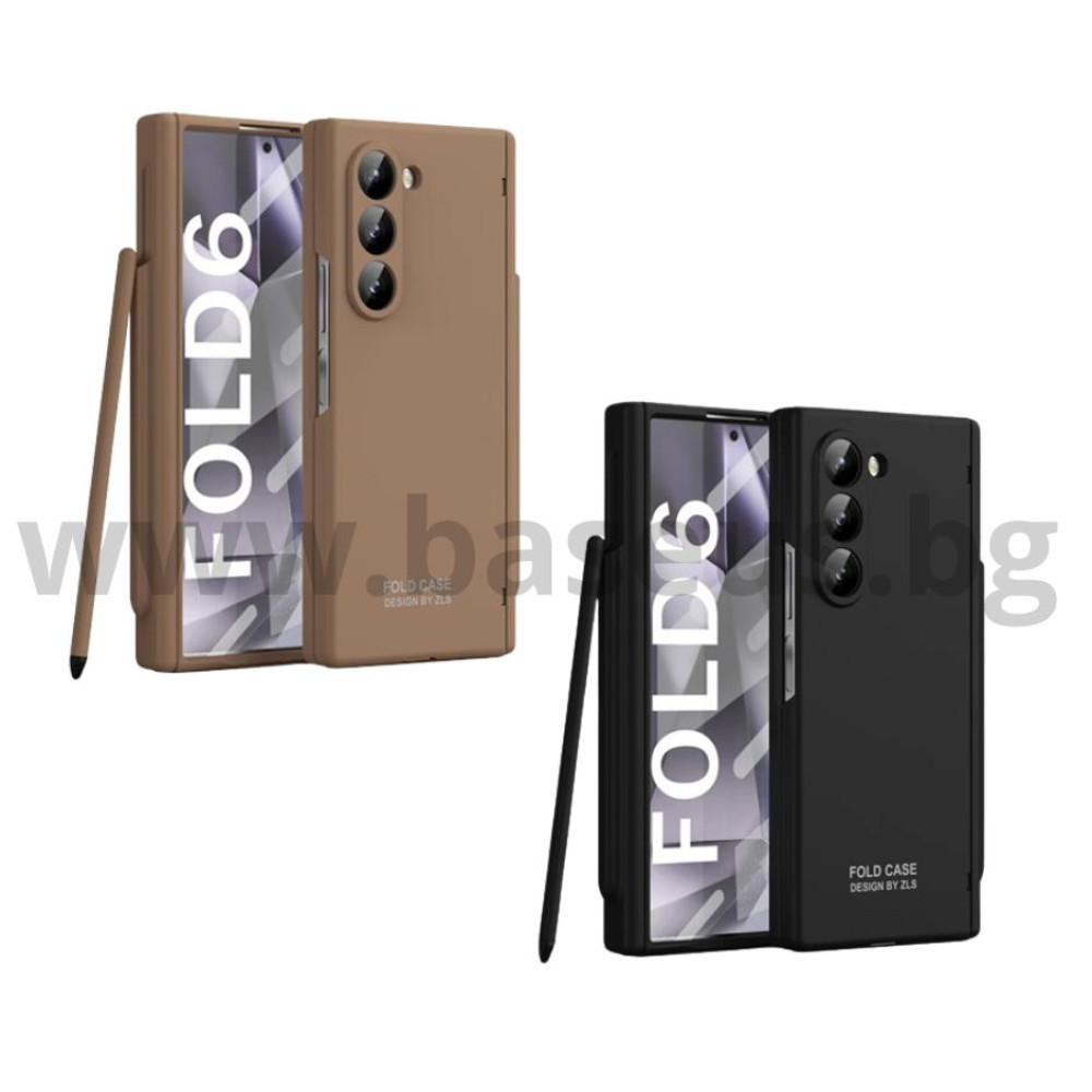 Калъф FW Full Body Hinge Liquid Silicone Samsung Z Fold 6 + S-Pen за Samsung Galaxy Z Fold 6