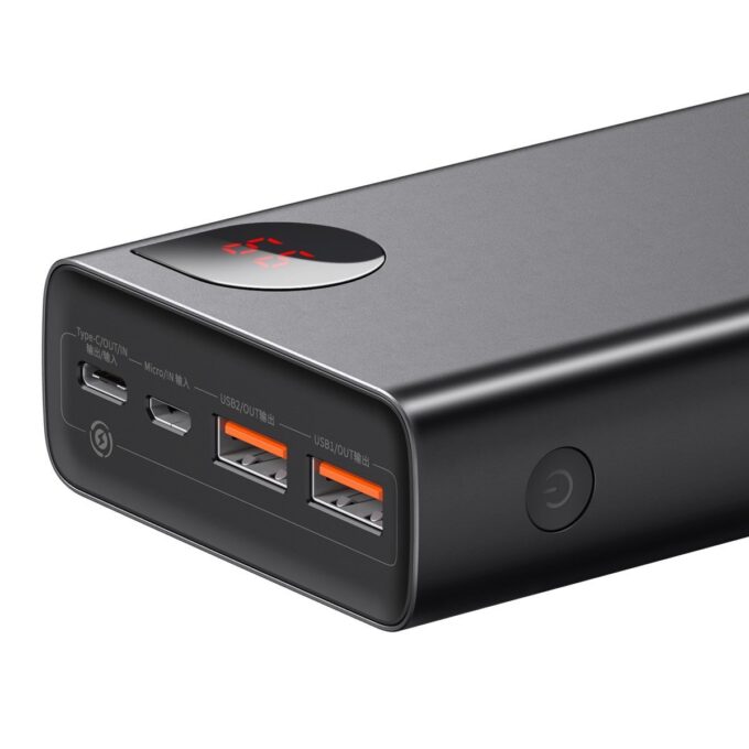 Външна батерия BASEUS 20 000 mAh, 65W, Adaman Metal (PPIMDA-D01)