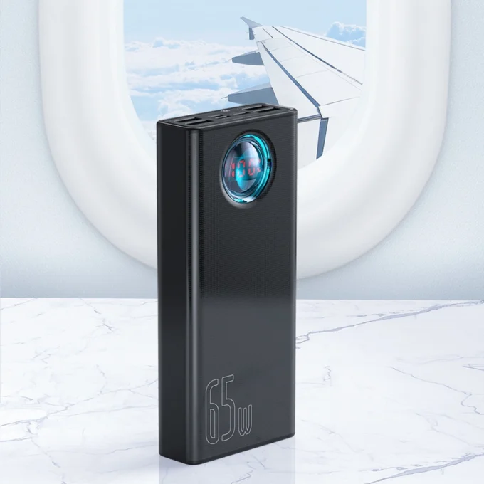 Външна батерия Baseus Ambilight Digital Display 30000mAh, 65W (PPLG000101) - Image 17