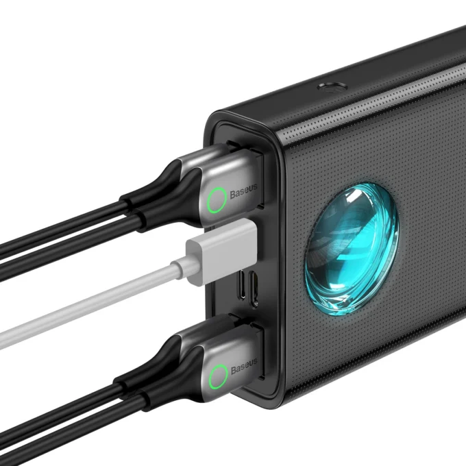 Външна батерия Baseus Ambilight Digital Display 30000mAh, 65W (PPLG000101) - Image 6