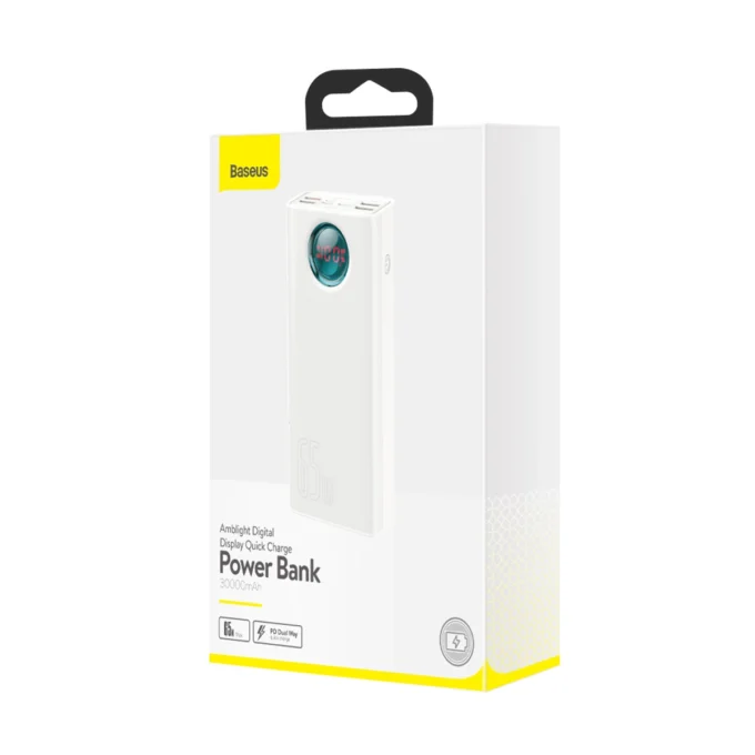 Външна батерия Baseus Ambilight Digital Display 30000mAh, 65W (PPLG000101) - Image 19