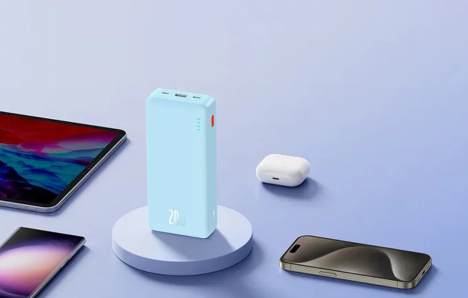 Външна батерия Baseus Airpow, 20000mAh, 20W - Image 16