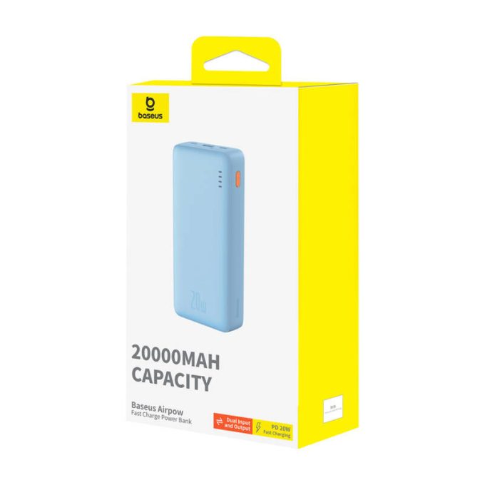 Външна батерия Baseus Airpow, 20000mAh, 20W - Image 35