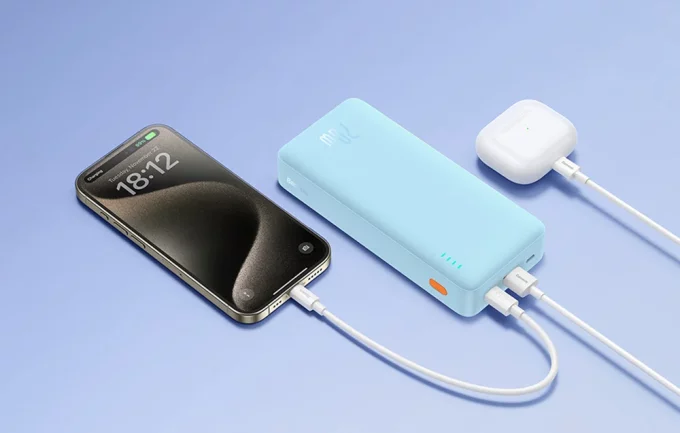 Външна батерия Baseus Airpow, 20000mAh, 20W - Image 21