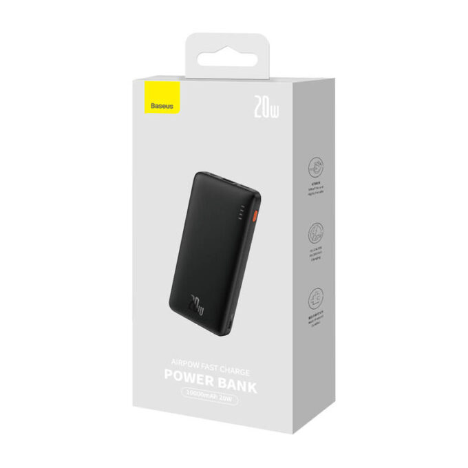 Външна батерия Baseus Airpow Fast, 10000mAh, 20W (PPQD090001) - Image 9