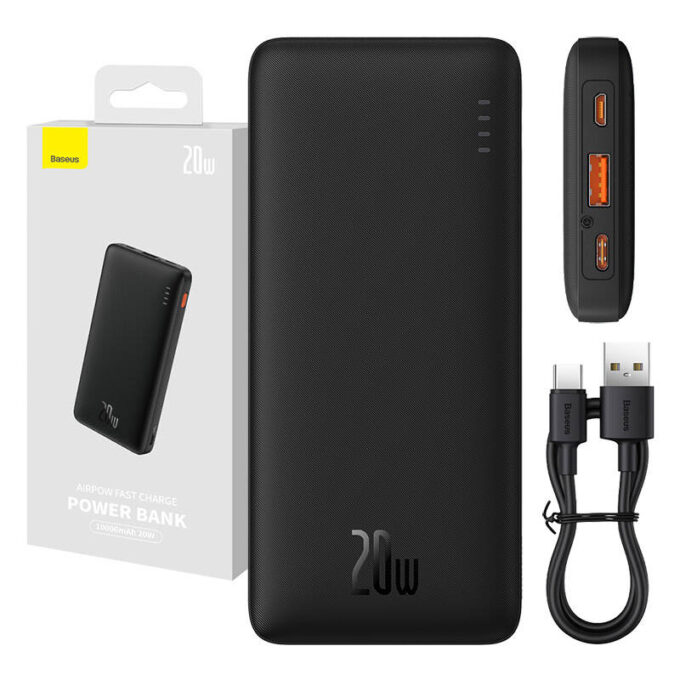 Външна батерия Baseus Airpow Fast, 10000mAh, 20W (PPQD090001) - Image 8