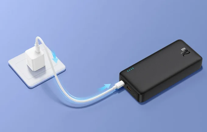 Външна батерия Baseus Airpow, 20000mAh, 20W - Image 26