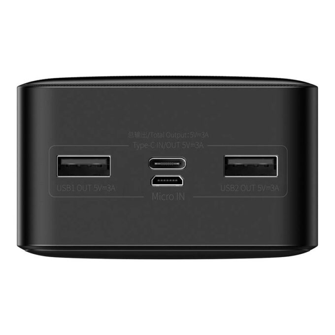 Външна батерия Baseus Bipow, 30000mAh, 15W (PPBD050201) - Image 4