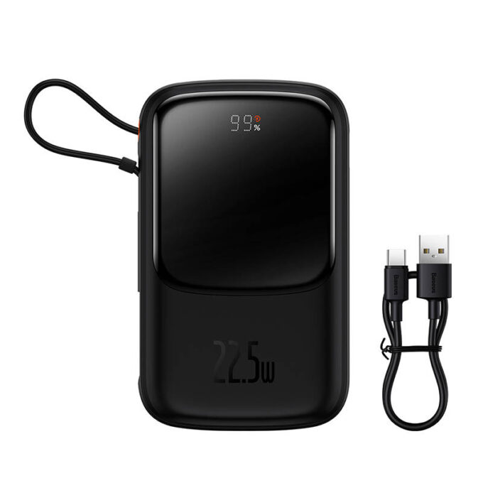 Външна батерия Baseus Qpow Pro, 10000mAh, 22.5W (PPQD060101) - Image 2