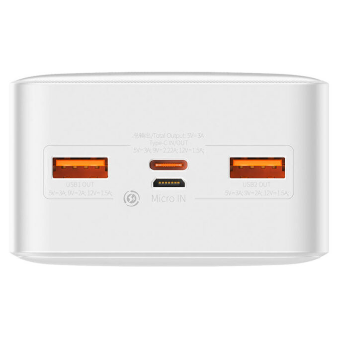Външна батерия Baseus Bipow, 30000mAh, 20W (PPBD050402) - Image 4