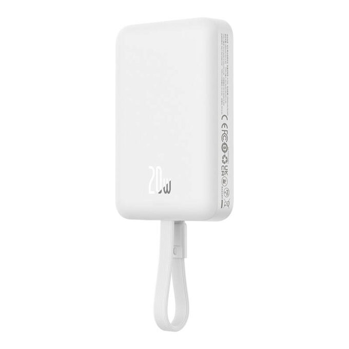 Безжична външна батерия Baseus Magnetic Mini, 10000mAh, 20W (P10022109223-00) - Image 5