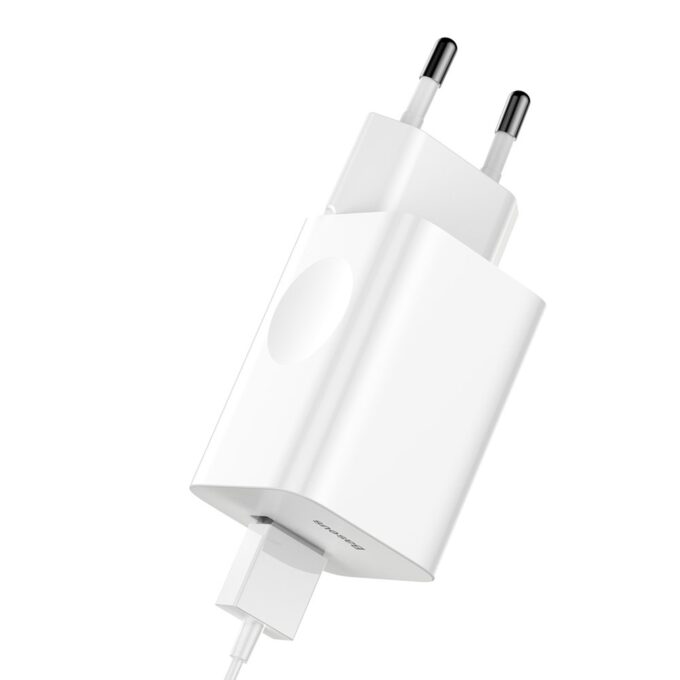 Зарядно устройство 220V BASEUS 24W, USB-A, QC 3.0, 3A, Quick Charge, (CCALL-BX02) - Image 2