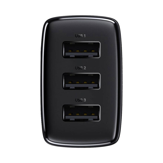 Зарядно устройство 220V Baseus 17W, 3xUSB-A, Compact Series - Image 11