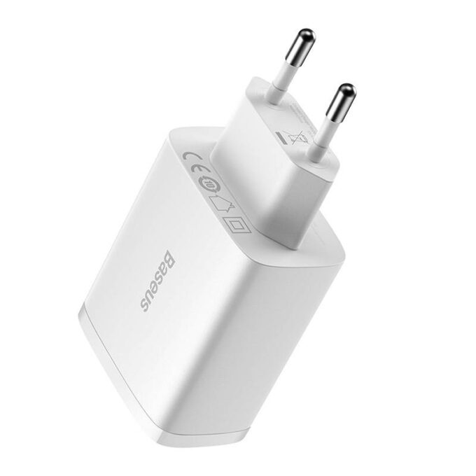 Зарядно устройство 220V Baseus 17W, 3xUSB-A, Compact Series - Image 4