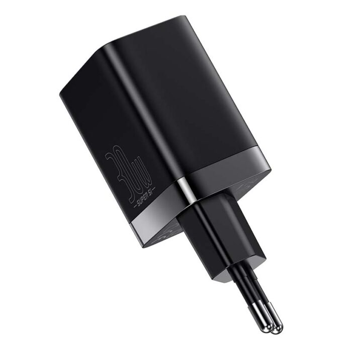 Зарядно устройство 220V Baseus 30W, USB-C, USB-A, Super Si Pro, Quick Charger - Image 7