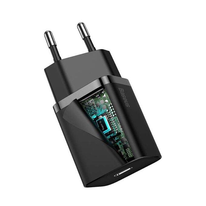 Зарядно устройство 220V BASEUS 20W, USB-C, Super Si - Image 7