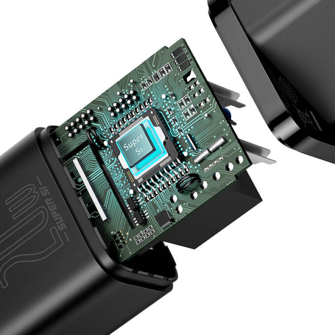 Зарядно устройство 220V BASEUS 20W, USB-C, Super Si - Image 10