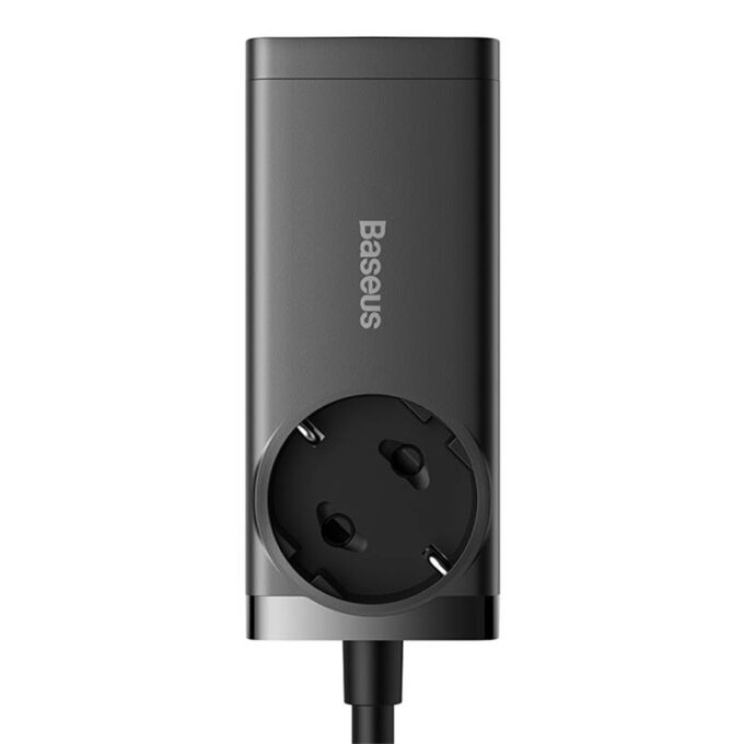 Зарядно устройство 220V BASEUS 65W, 2xUSB-A, 2xUSB-C, AC, GaN3 Pro (PSZM000901) - Image 2