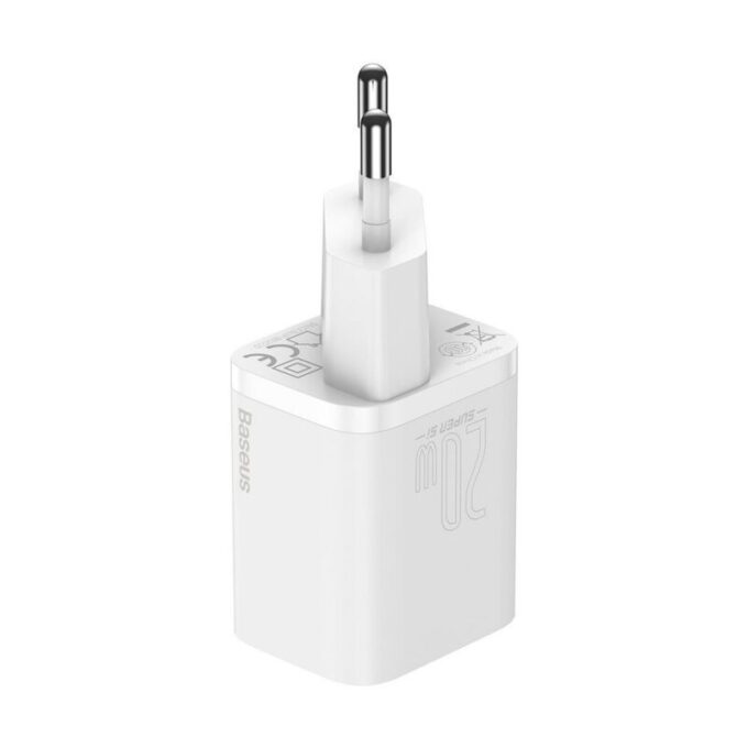 Зарядно устройство 220V BASEUS 20W, USB-C, Super Si - Image 5
