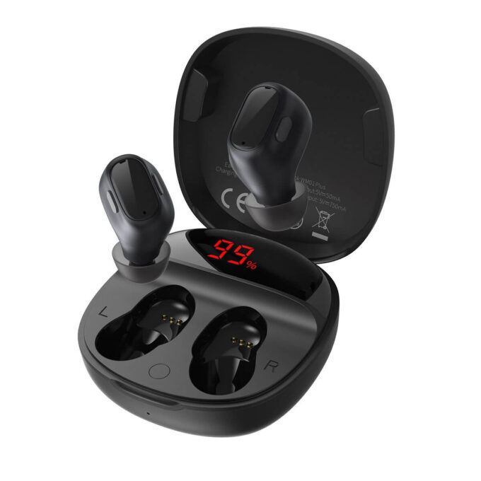Bluetooth Слушалки Baseus HF Encok WM01 Plus TWS, (NGWM010001)