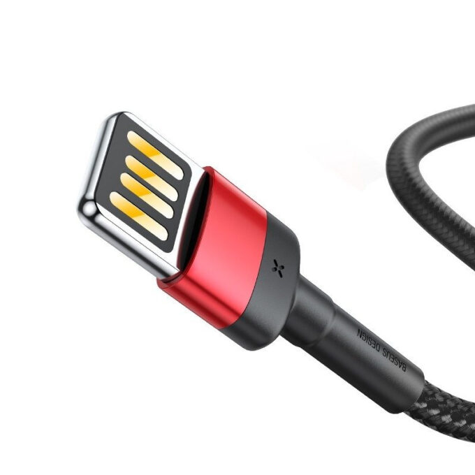 Кабел BASEUS USB-A - Lightning, 1м,2.4A, CAFULE - Image 4