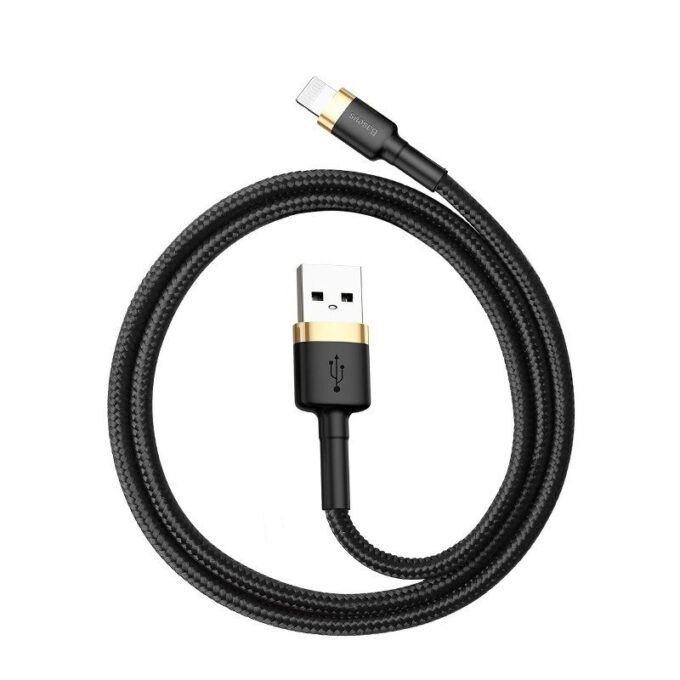 Кабел BASEUS USB-A - Lightning, 1м,2.4A, CAFULE - Image 3
