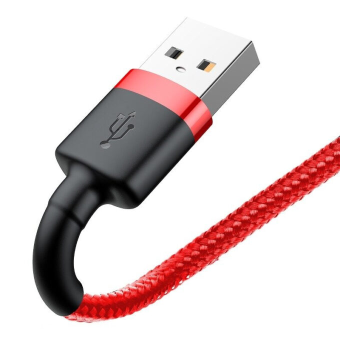 Кабел BASEUS USB-A - Lightning, 1м,2.4A, CAFULE - Image 8