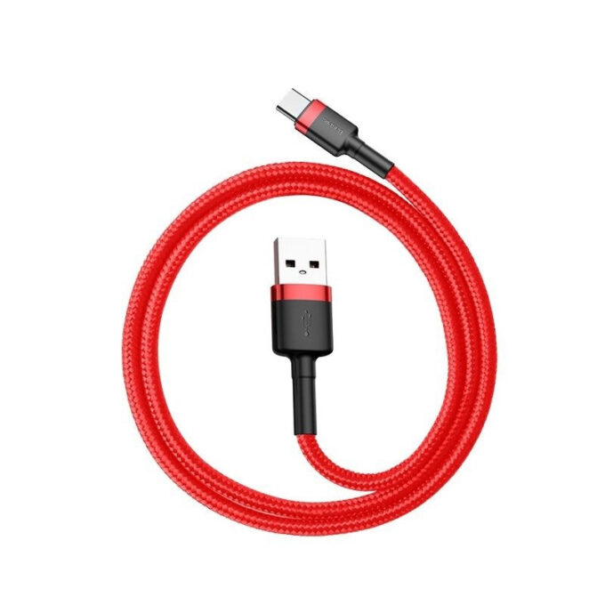Кабел BASEUS USB-A - Type-C, 1м, 3A, Cafule - Image 14