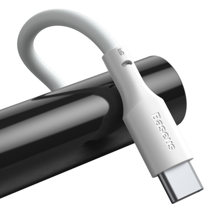 Кабел BASEUS USB-A - Type-C, 1.5м,5A, 40W СЕТ 2 броя (TZCATZJ-02) - Image 2
