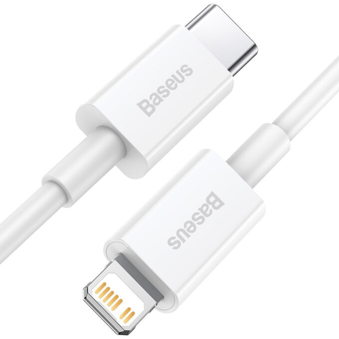 Кабел BASEUS Type-C - Lightning, 2м, 20W, Superior, (CATLYS-C02) - Image 2
