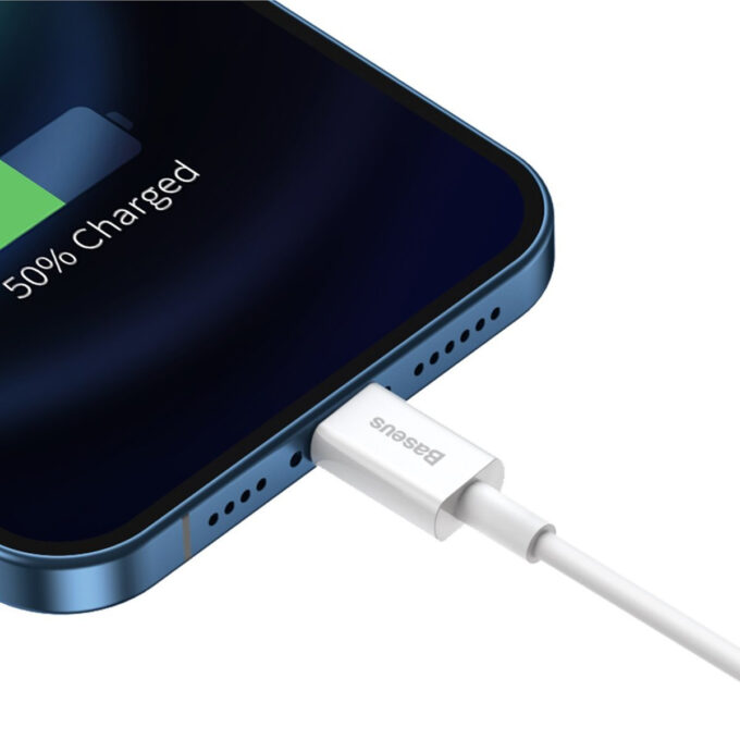 Кабел BASEUS USB-A - Lightning, 1.5м,2.4A, Superior (CALYS-B02) - Image 11