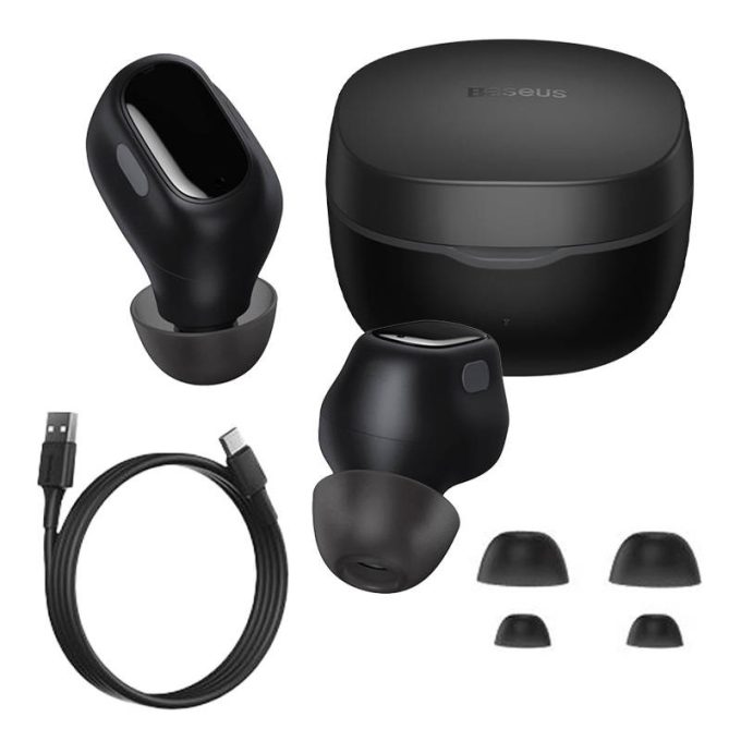 Bluetooth Слушалки Baseus HF Bowie WM01 TWS - Image 6