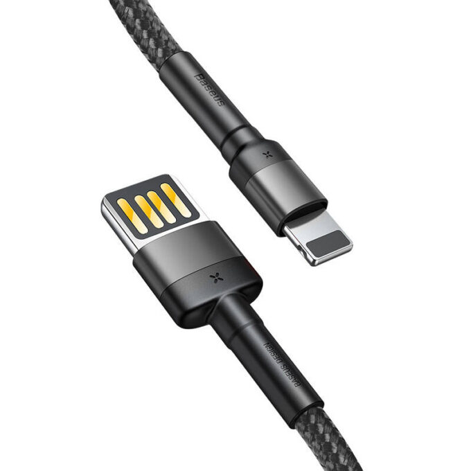 Кабел BASEUS USB-A - Lightning, 1м,2.4A, CAFULE - Image 7