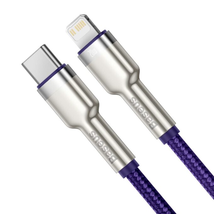 Кабел BASEUS Type-C - Lightning, 1м, 20W, CAFULE - Image 7