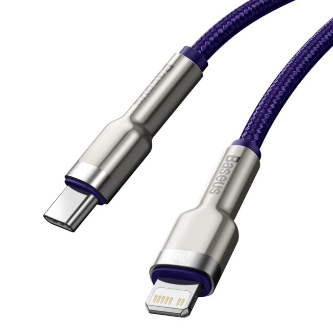 Кабел BASEUS Type-C - Lightning, 1м, 20W, CAFULE - Image 8