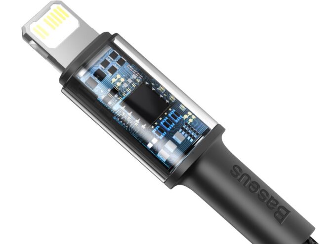 Кабел BASEUS Type-C - Lightning, 2м, 20W, High Density Braided, (CATLGD-A02) - Image 7