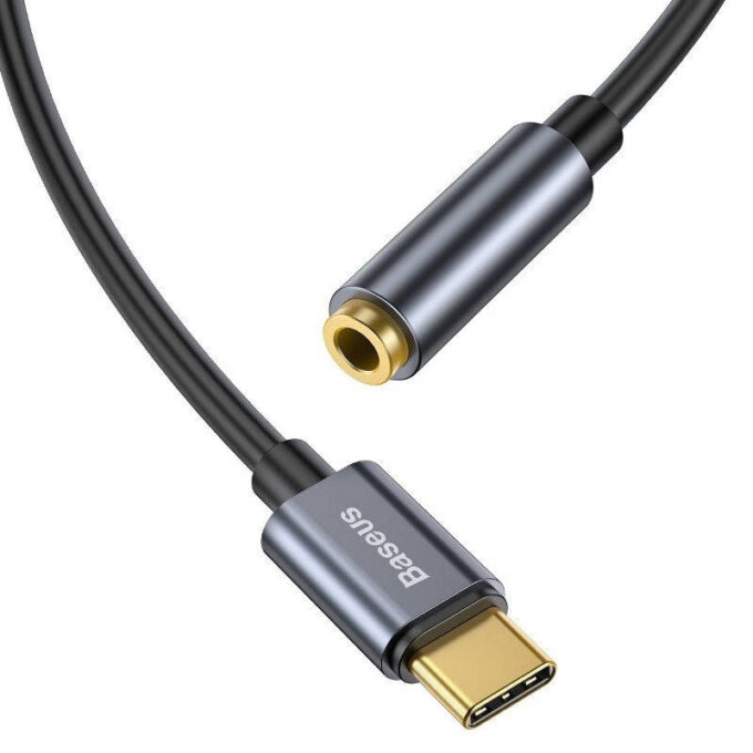 Преходник BASEUS Audio, Type-C към mini jack 3,5mm - Image 6