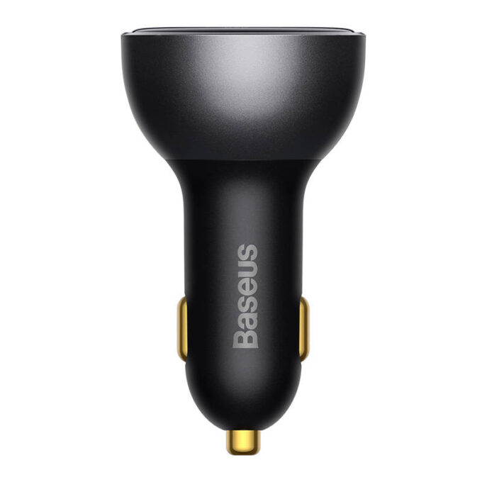 Зарядно за автомобил 12V BASEUS 140W, USB-A, USB-C + кабел Type-C - Type-C (CGZX070001) - Image 3
