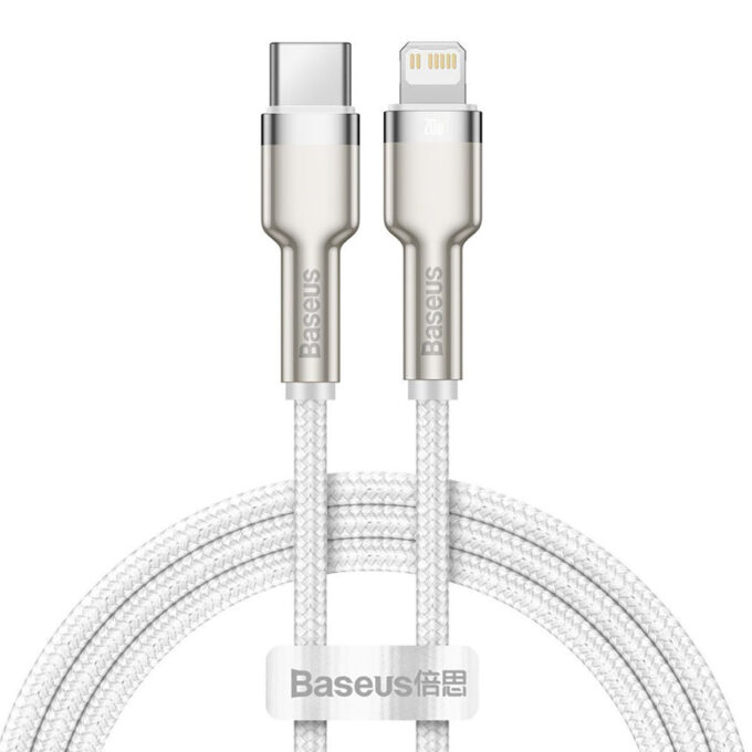 Кабел BASEUS Type-C - Lightning, 1м, 20W, CAFULE - Image 3