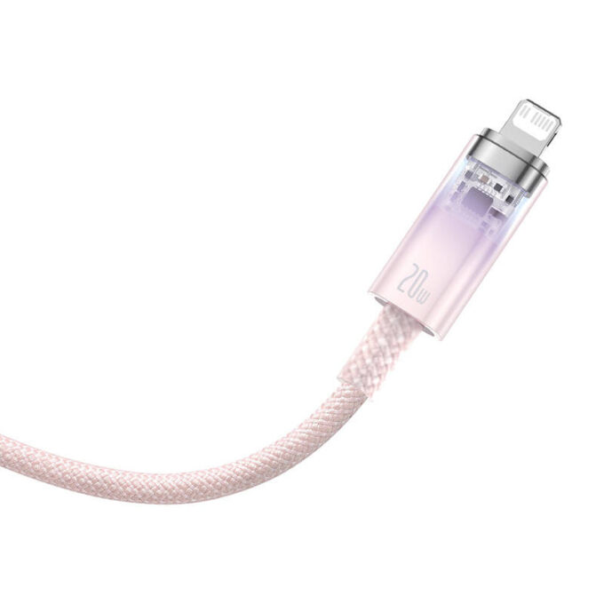 Кабел BASEUS Type-C - Lightning, 2м, 20W, Explorer S, (CATS010304) - Image 4