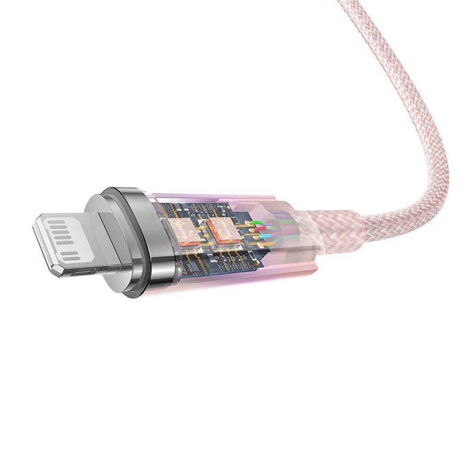 Кабел BASEUS Type-C - Lightning, 2м, 20W, Explorer S, (CATS010304) - Image 5
