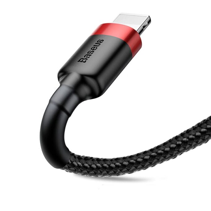 Кабел BASEUS USB-A - Micro USB, 1м, 2.4A CAFULE - Image 3