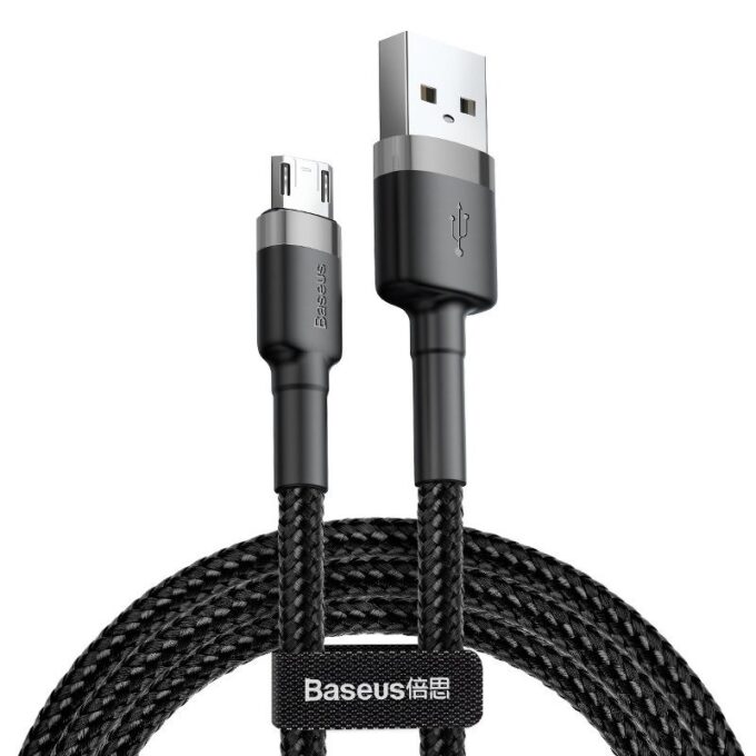Кабел BASEUS USB-A - Micro USB, 3м, 2A CAFULE (CAMKLF-HG1 )
