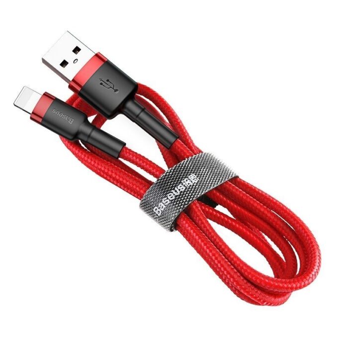 Кабел BASEUS USB-A - Lightning, 3м,2A,Cafule - Image 9
