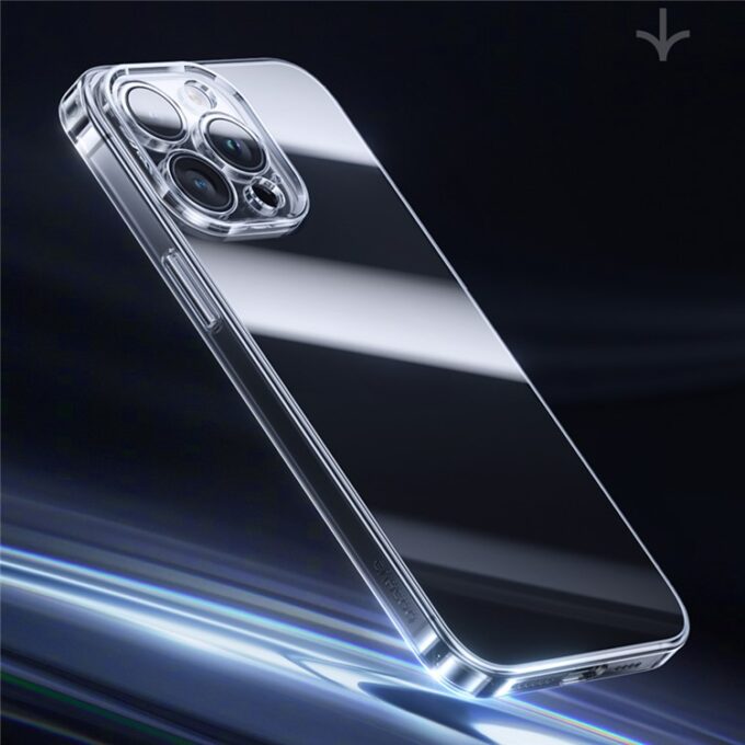 Калъф + стъклен протектор Baseus Corning Series за Apple iPhone 15 Pro Max, SET (P60112203201-03) - Image 7