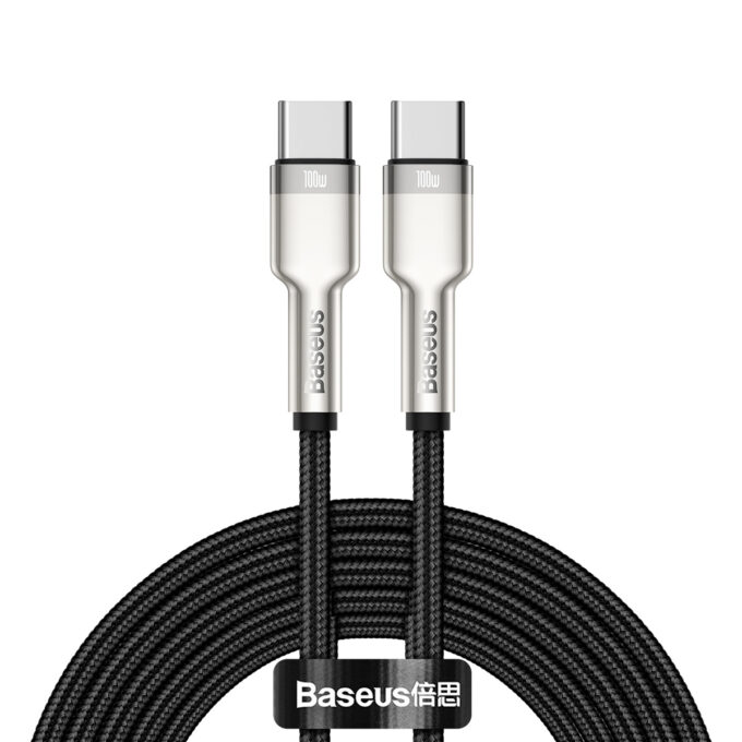 Кабел BASEUS Type-C - Type-C, 100W, Cafule - Image 2